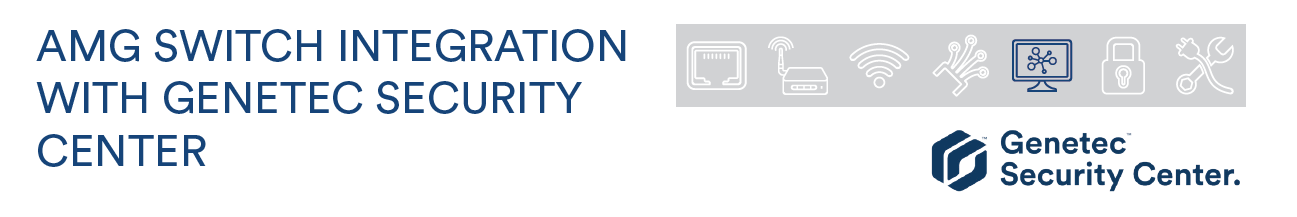 AMG and Genetec Integration Banner IMage