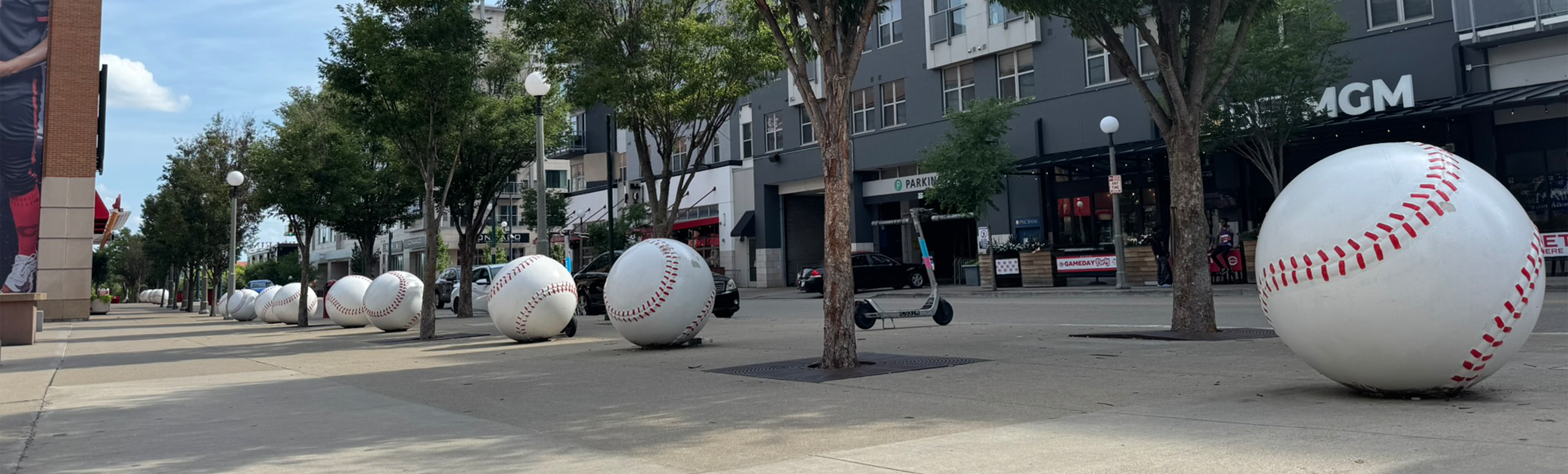 Baseball bollards