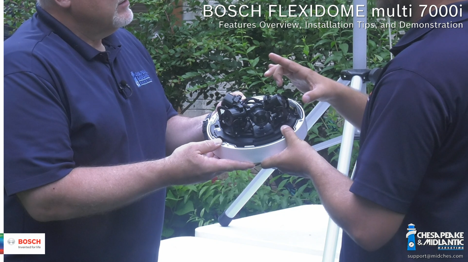 Bosch FLEXIDOME multi 7000i Features Overview and Demonstration 2