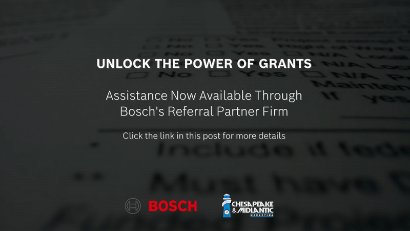 Bosch Grant Writing Assistance Teaser GIF