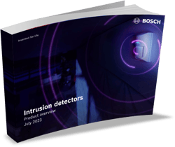 Bosch Intrusion Detector Guide July 2023 Cover Image