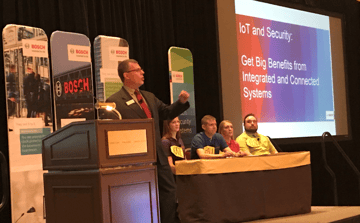 Bosch lunch and learn game ISC West 2018