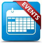 Calendar icon - blue