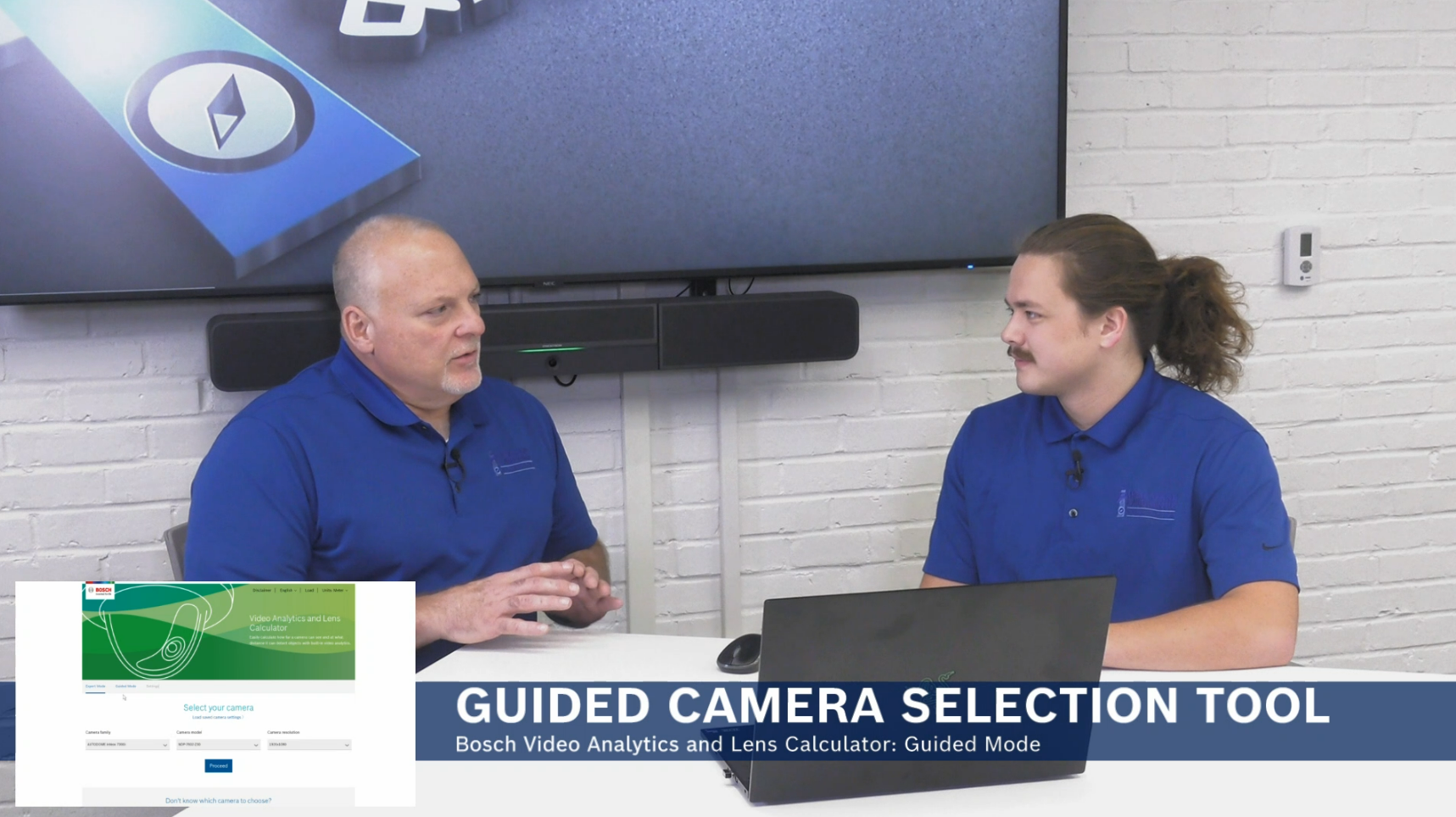 Camera selection calculator tool - guided mode thumbnail
