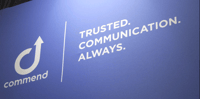 Commend banner at ISC West