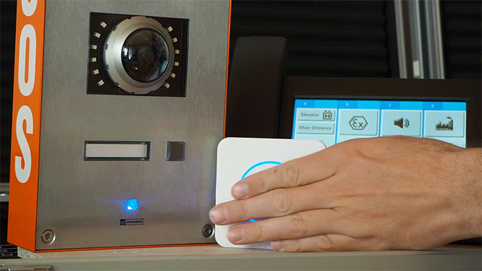 Commend touch-free intercom image