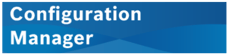 Configuration Manager logo bar