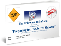 Delaware InfraGard Invite 3D Image