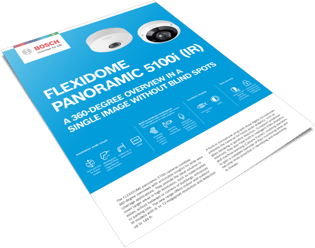 FLEXIDOME panoramic 5100i flyer cover image