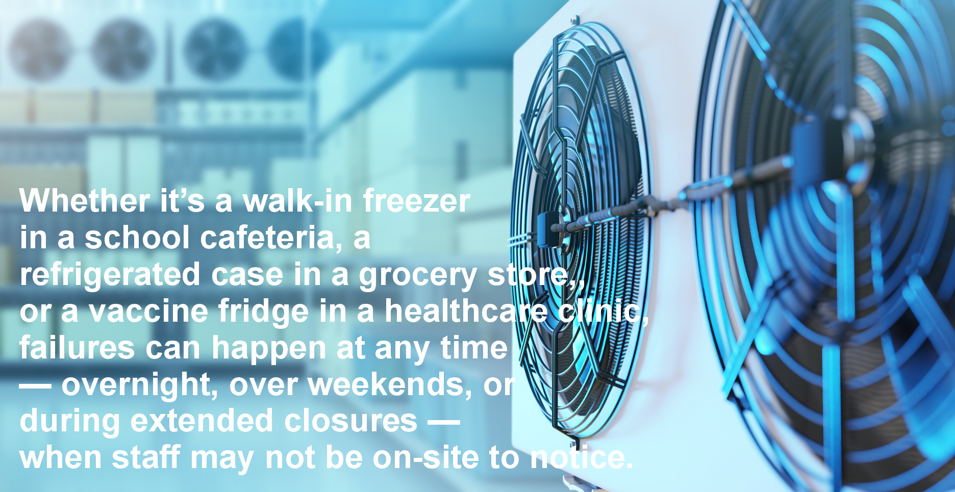 Freezer Image with Text