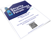 Security Technology Forum 2023 Save The Date Flyer image
