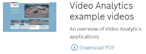 Video Analytics example videos image