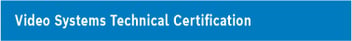 Video Technical Certification Training Button