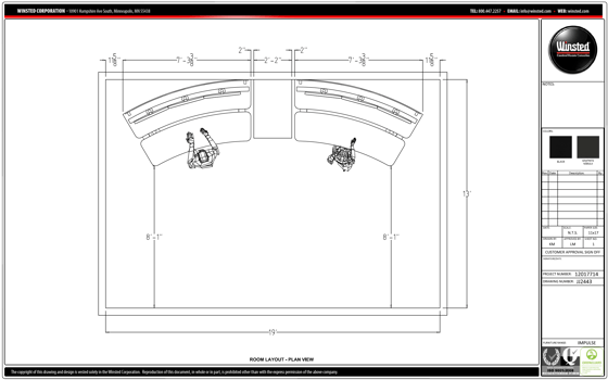 Winsted command center - impulse measurements